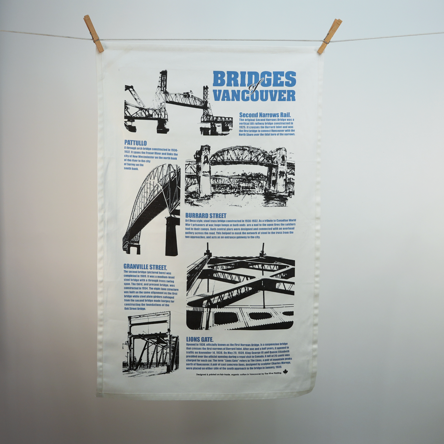 Bridges Tea Towel