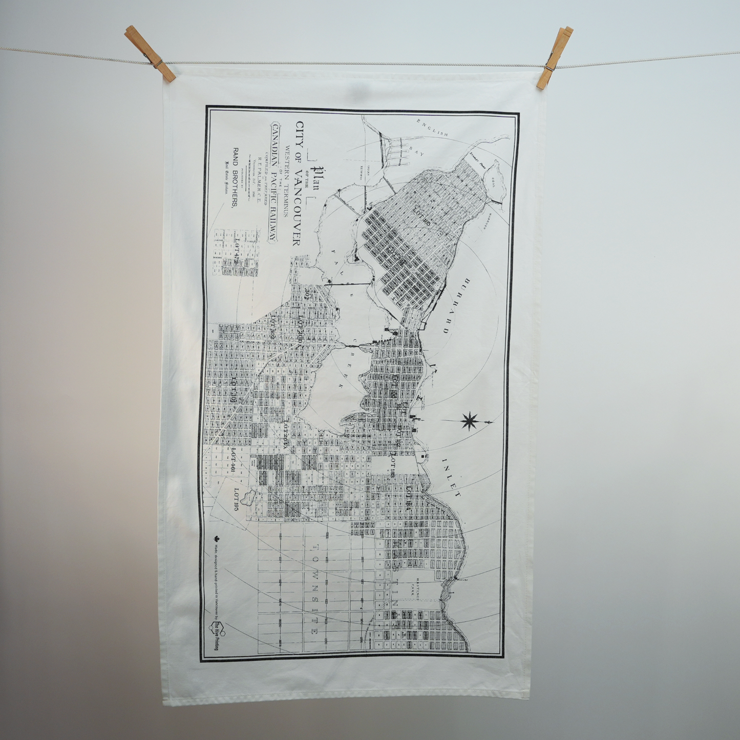 City of Vancouver Tea Towel