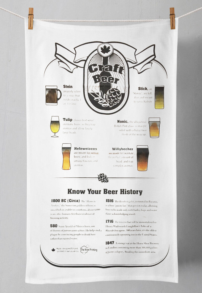Beer Tea Towel