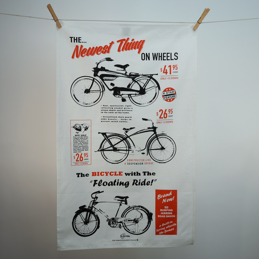 Bike Tea Towel