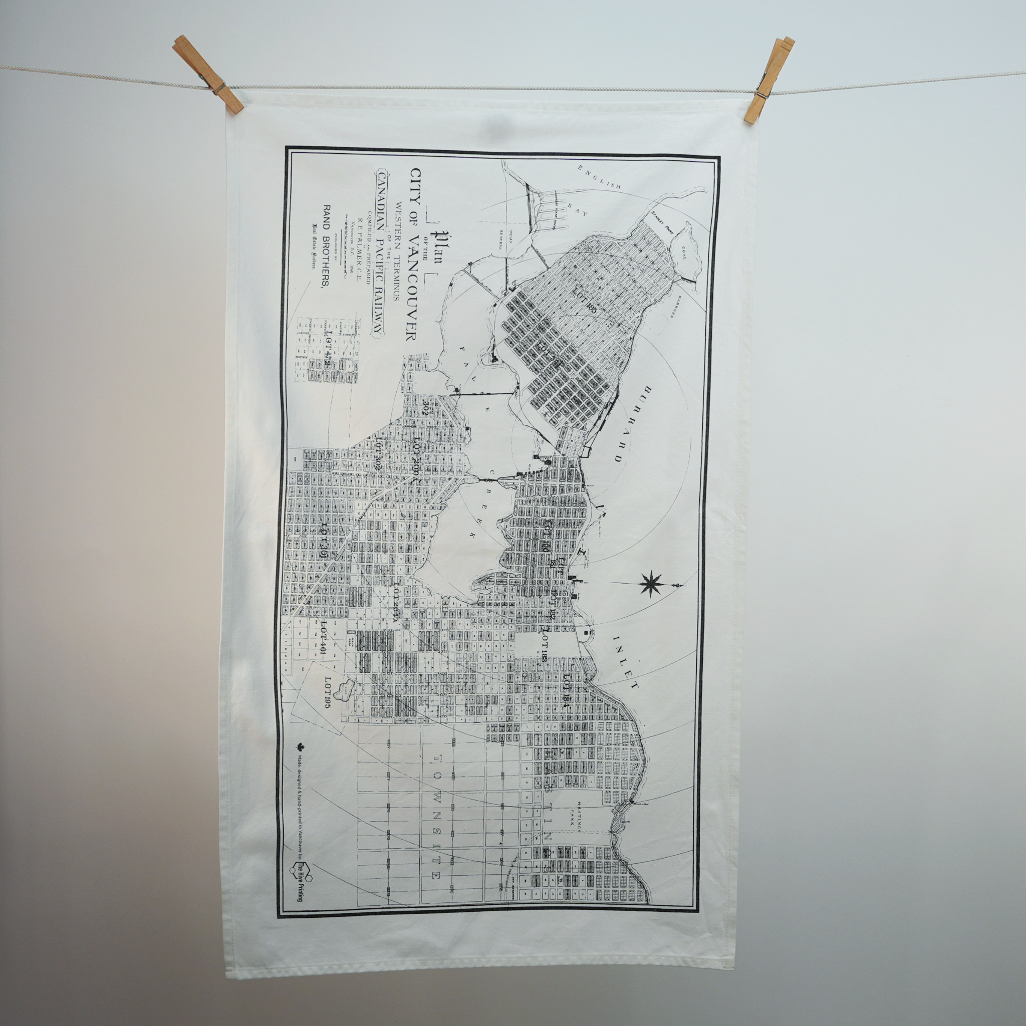 City of Vancouver Tea Towel