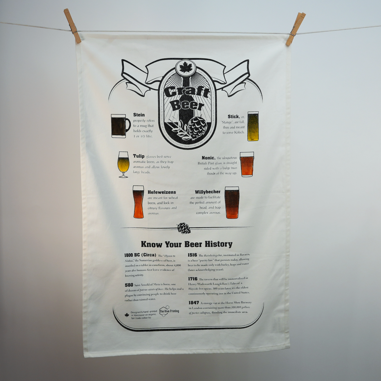 Beer Tea Towel