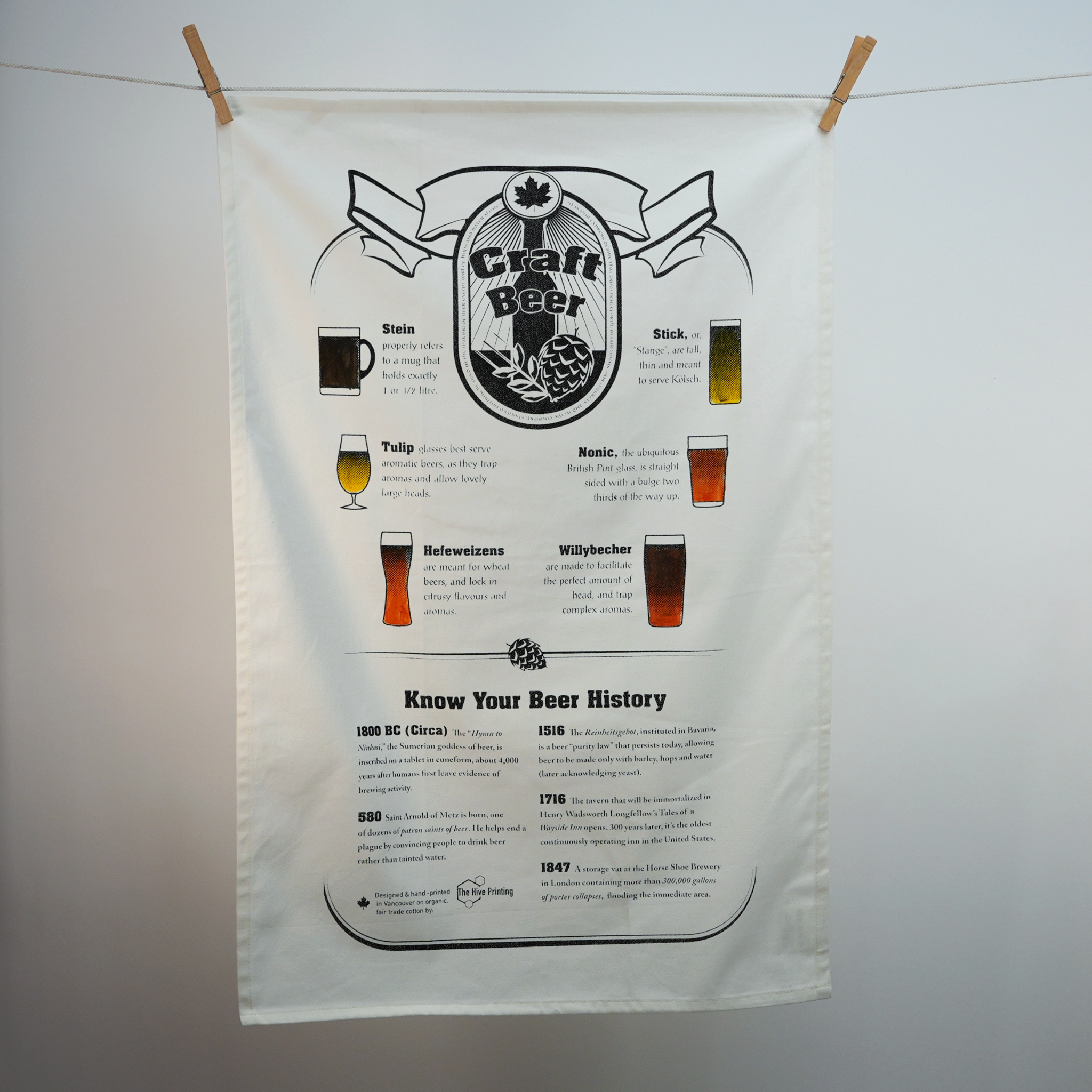 Beer Tea Towel