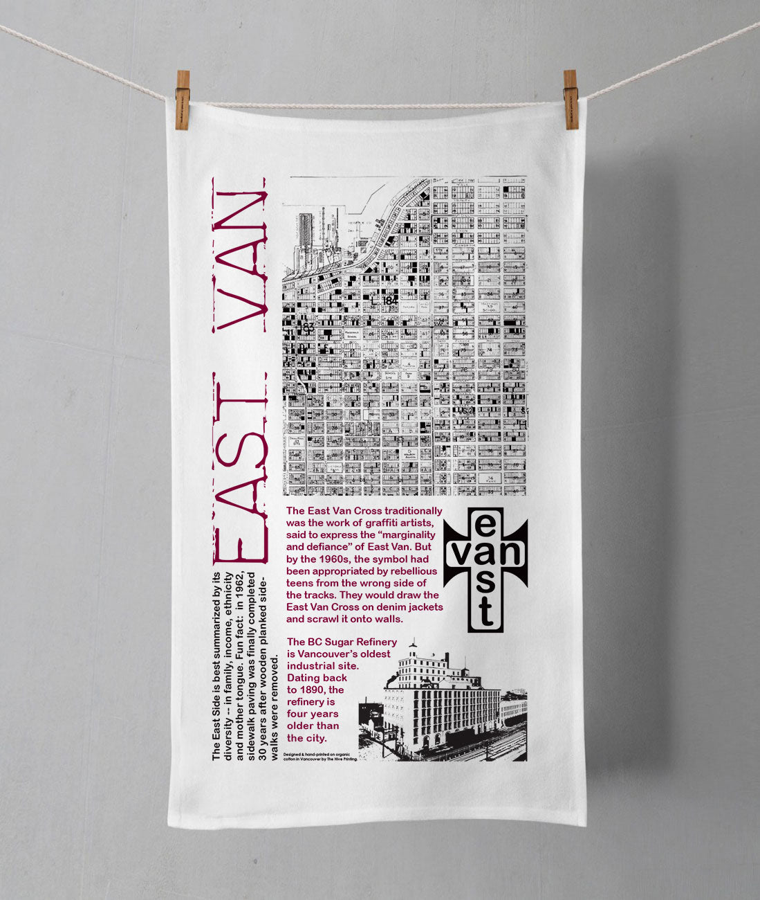 East Van Tea Towel