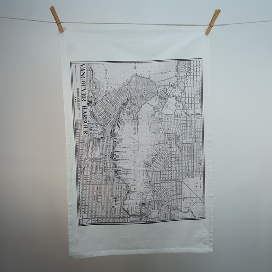 Vancouver Harbour Tea Towel