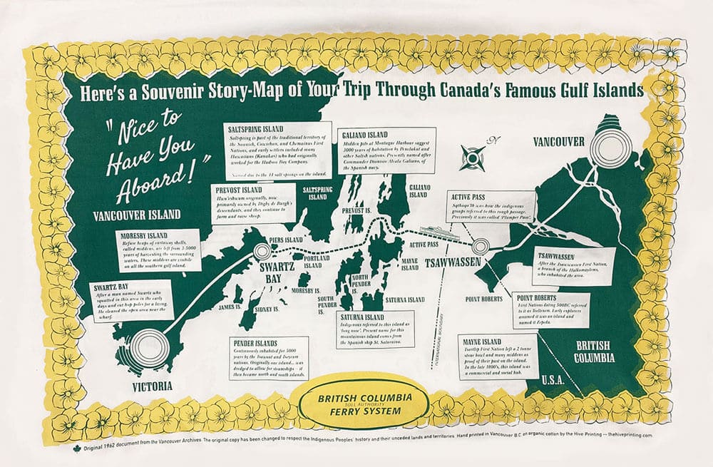 Ferry Tea Towel