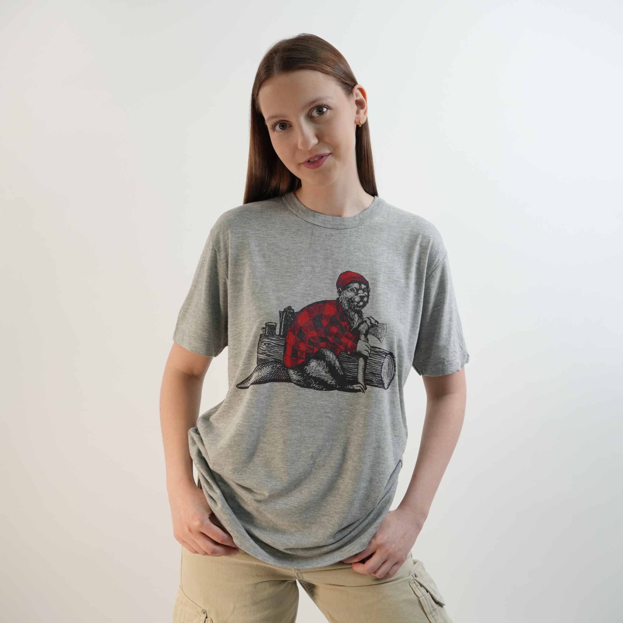 Lumberjack Beaver T-Shirt